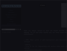 Tablet Screenshot of mindandbodymartialarts.com